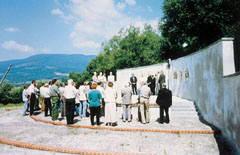 A sztálini önkényuralom kárpátaljai magyar áldozatainak emlékműve Szolyván