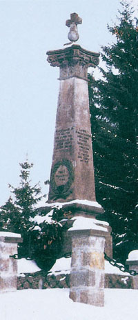 Az 1848/49-es szabadságharc hősi halottjainak emlékműve a Nyergestetőn